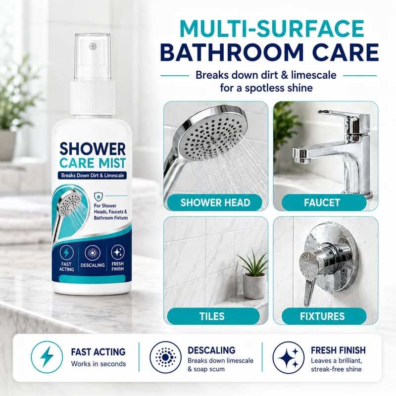 Fast-Acting Shower Limescale Remover Spray