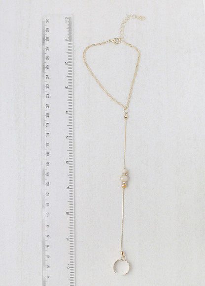 Beaded Anklet with Toe Ring