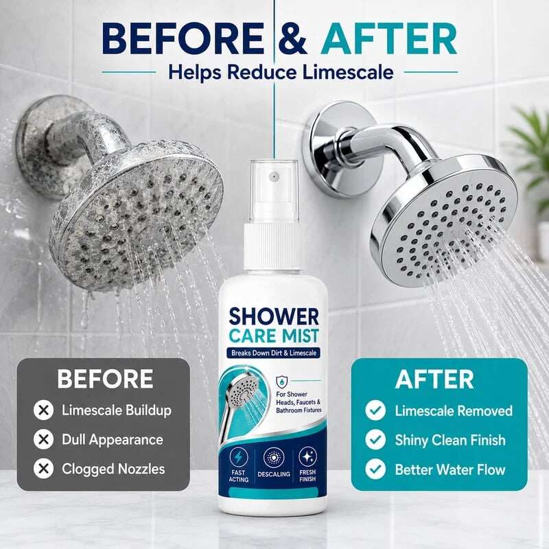 Fast-Acting Shower Limescale Remover Spray