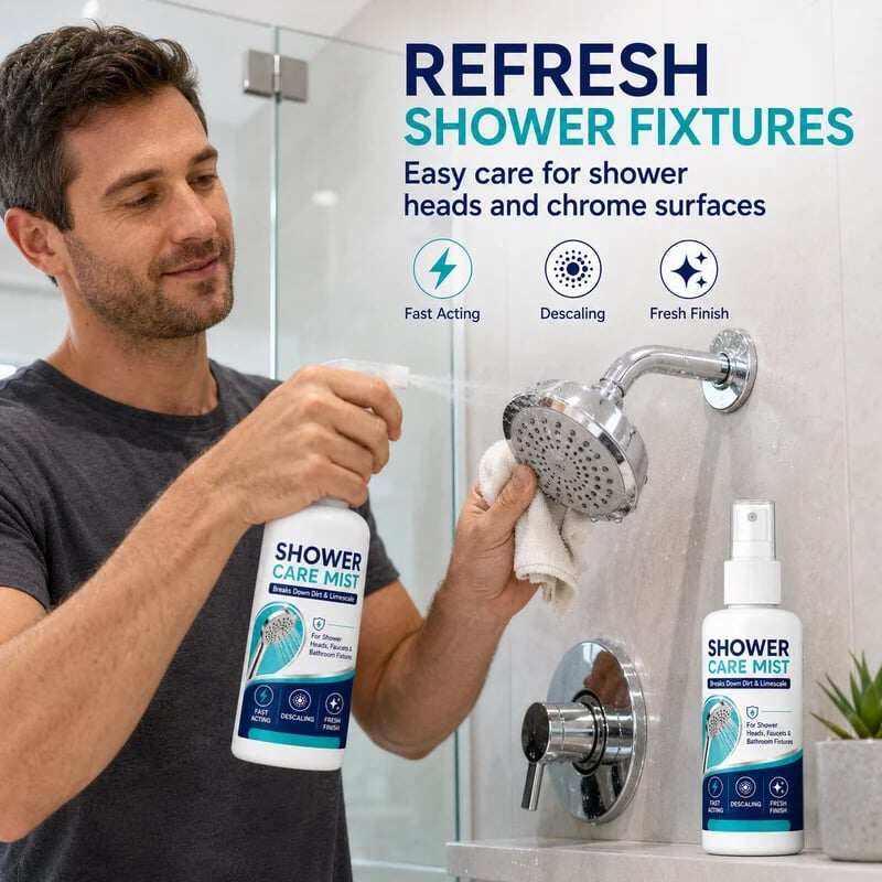 Fast-Acting Shower Limescale Remover Spray