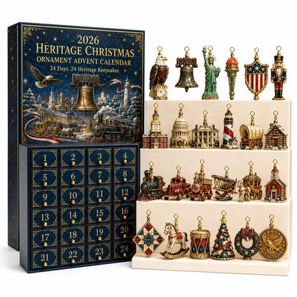 ⏰ Limited anniversary edition✨49% OFF!🔥America 250th Anniversary Heritage Christmas Advent Calendar