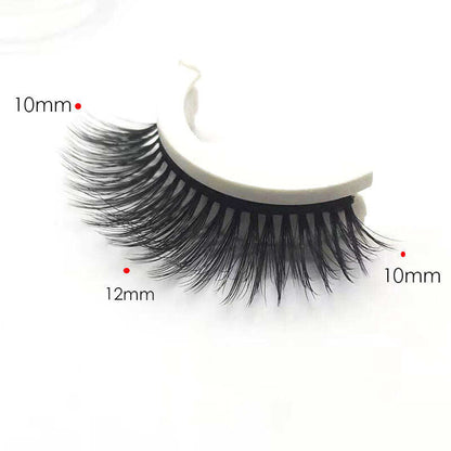 🌺Glue-Free Self-Adhesive Lashes – 3-Second, Natural & Reusable