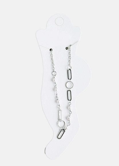 Anklet with Pearls