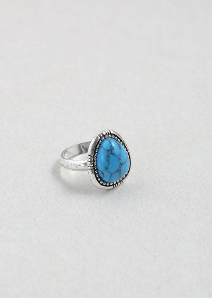 Stone Triangle Ring
