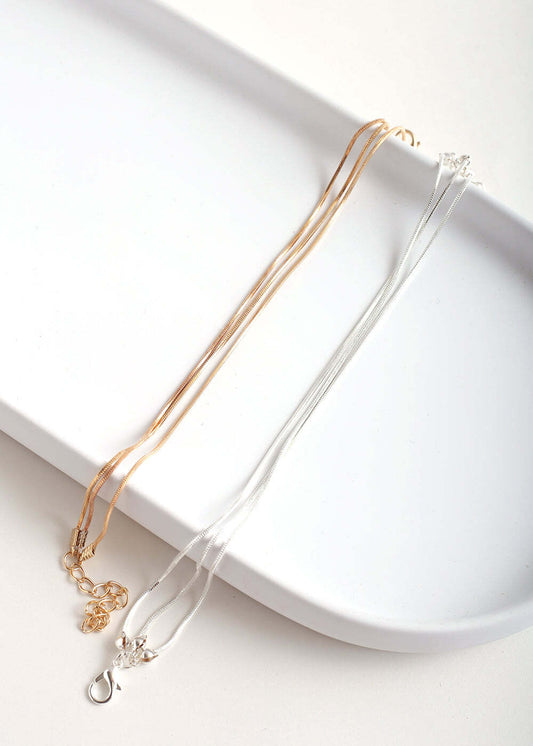 Chain Layered Anklet