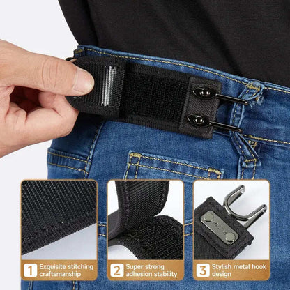 (🔥Last Day Promotion - 50% Off)Ultra Comfort Buckle-Free Elastic Belt (2-Pack)