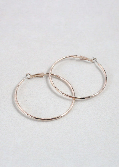 Classic Gold Hoop Earrings