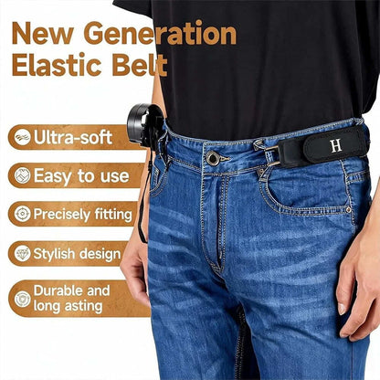 (🔥Last Day Promotion - 50% Off)Ultra Comfort Buckle-Free Elastic Belt (2-Pack)