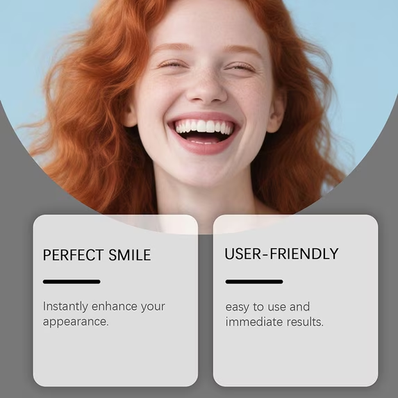 Ends Today:7O% OFF!  Custom-Fit Full Functional Dentures Make you more confident Starter Single Pack/For ages 50.