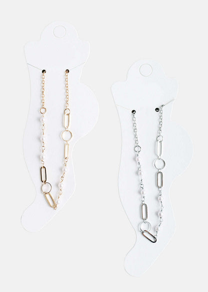 Anklet with Pearls