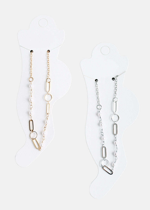 Anklet with Pearls