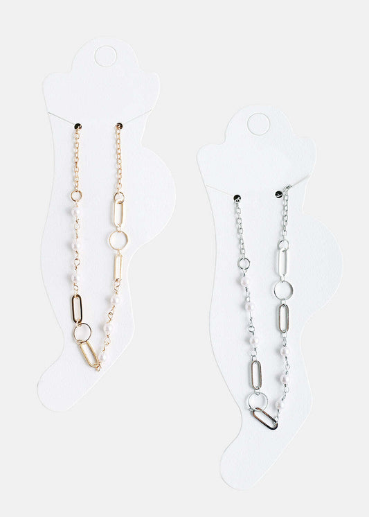 Anklet with Pearls
