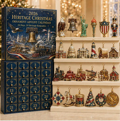 ⏰ Limited anniversary edition✨49% OFF!🔥America 250th Anniversary Heritage Christmas Advent Calendar